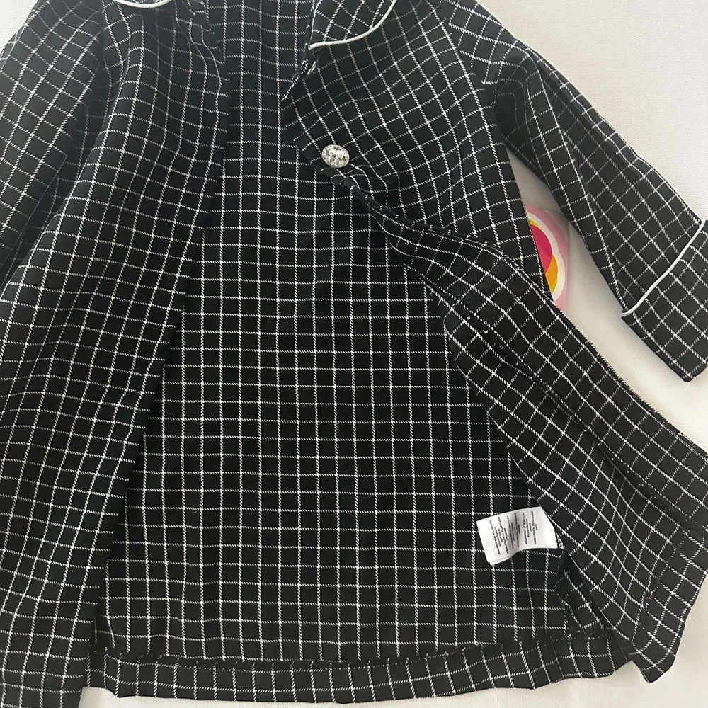Youngland 2T 3T 4T Toddler Girl Coat Dress Set Outfit Black White NWT